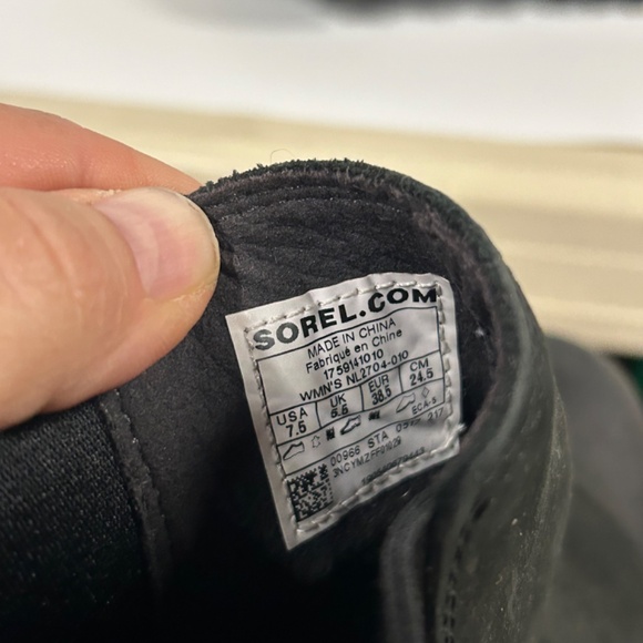 Women's SOREL Chelsea‎ Wedge Water Proof Boots Ladies 7.5 - Picture 6 of 6